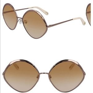 Chloe oval sunglasses (brand new)